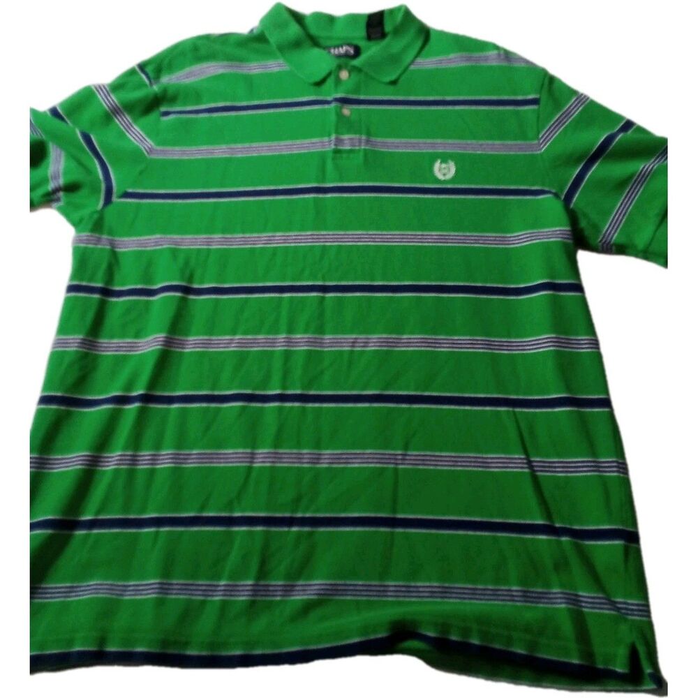 Men's Chap Polo Shirt Green Size XL  Nice And Comfortable‎